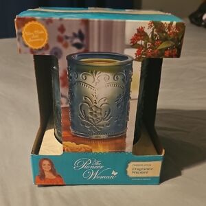 The Pioneer Woman Elegant Blue Fragrance Warmer